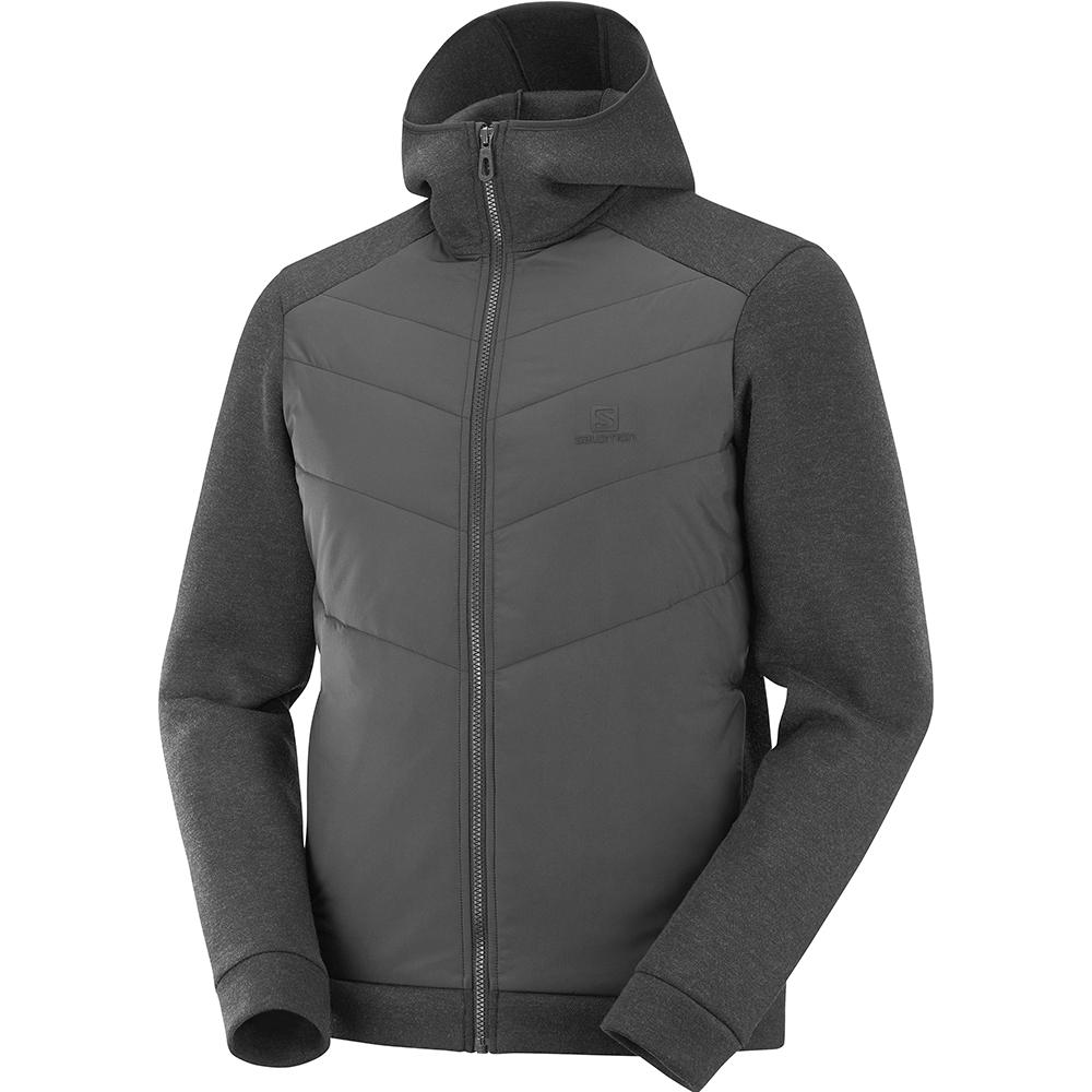 Chaquetas Salomon Hombre Negras - Salomon Argentina SIGHT HYBRID M,458169-PXF